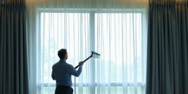 Commercial drapes cleaning service camp-hill hotels offices
