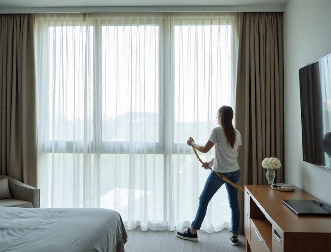 Camp Hill Sheer Curtain Cleaning